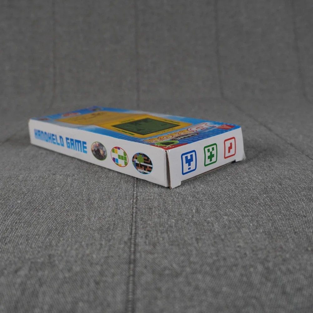 Retro Brick Video Game 9999 in 1 Handheld Tetris Style‎ Orange Toy With Box